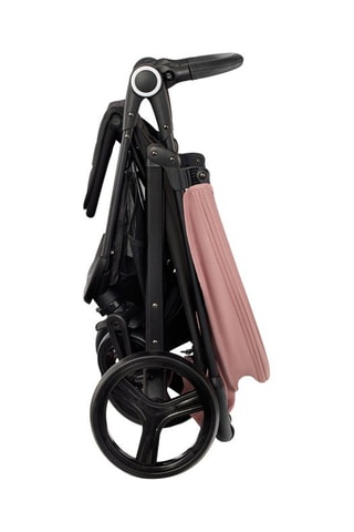 Kinderwagen Grande Plus - Vanaf de Geboorte - Tot 22 kg - Zwart, groen en roze