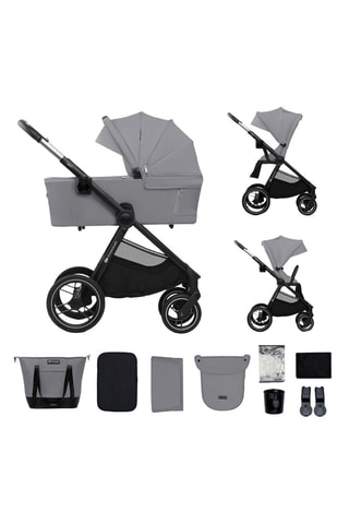 Kinderwagen + Accessoires Nea 2 - Zwart en grijs