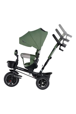 Driewieler Spinstep - Zwart en Kaki - Vanaf 9 Maanden - Tot 25 kg