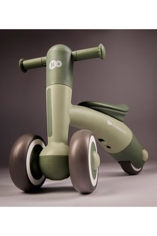 Loopfiets Minibi - Groen - Zadelhoogte van 24 t/m 27 cm