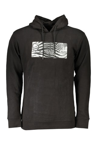 Felpa con cappuccio - Nero