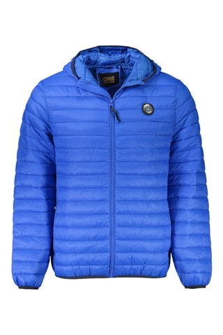 Piumino con cappuccio - Blu