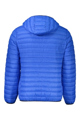 Piumino con cappuccio - Blu