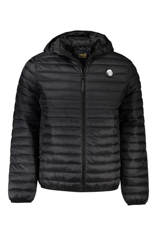 Piumino con cappuccio - Nero