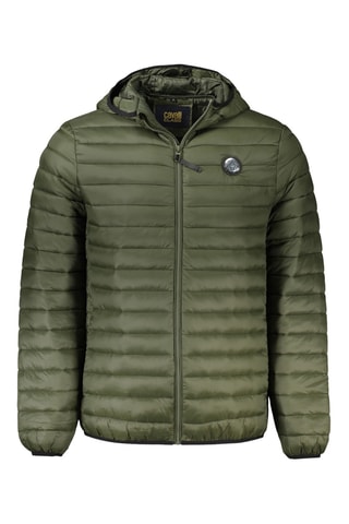 Piumino con cappuccio - Kaki