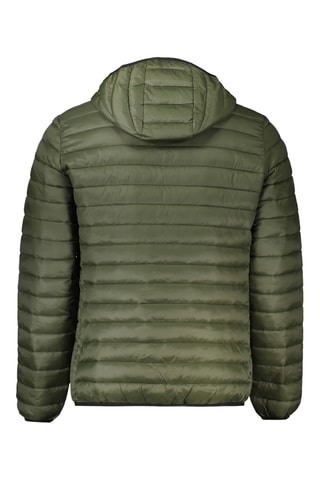 Piumino con cappuccio - Kaki