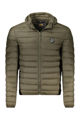 Piumino con cappuccio - Kaki