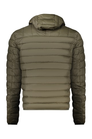 Piumino con cappuccio - Kaki