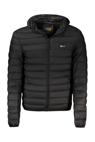 Piumino con cappuccio - Nero