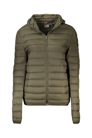 Piumino con cappuccio - Kaki