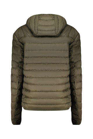 Piumino con cappuccio - Kaki