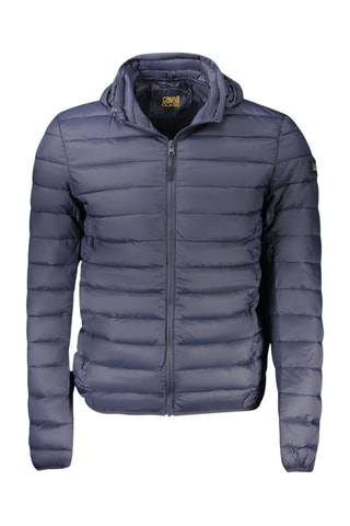 Piumino con cappuccio - Navy