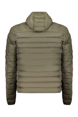 Piumino con cappuccio - Kaki