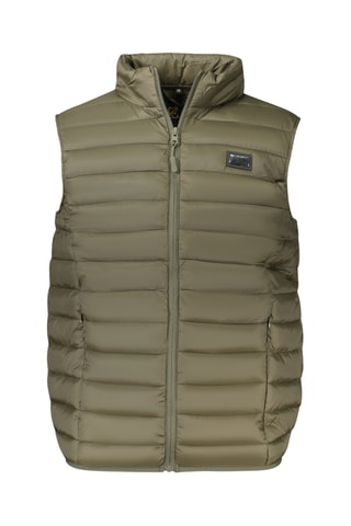 Piumino senza maniche - Kaki