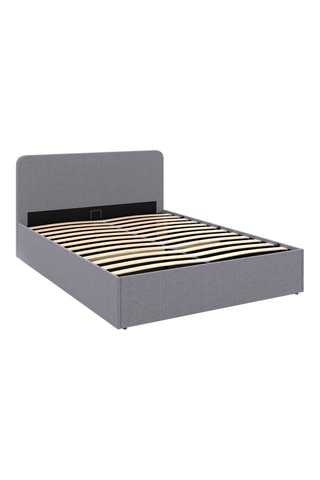 Cama com arrumação e estrado Louise Cinzento