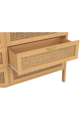 Cómoda 6 gavetas Eve - 140 x 80 x 40 cm