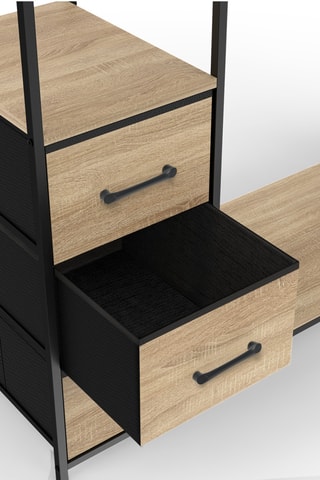 Closet 6 gavetas Iris - 140 x 40 x 167 cm