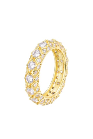 Ring - Zilver Doublé Geelgoud