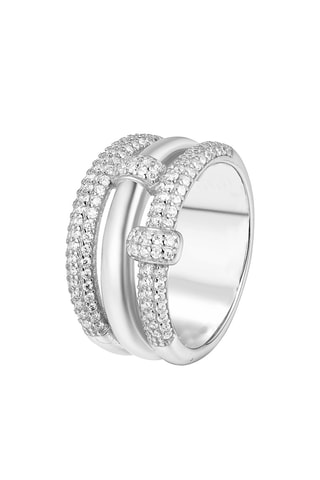 Ring - Zilver en Zirkonia's