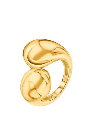 Ring - Zilver Doublé Geelgoud