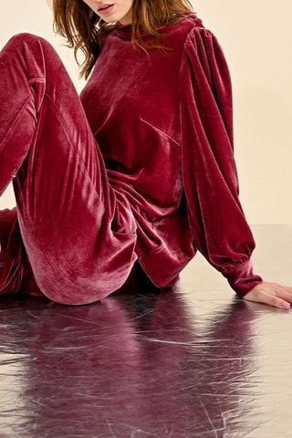 Broek - Bordeauxrood - Molly Bracken