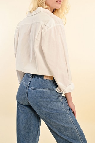 Jeans wide legs - Blauw