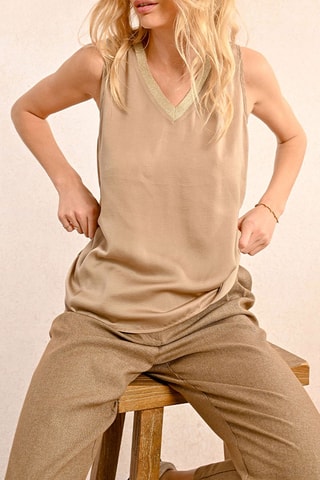 Top - Beige - Molly Bracken