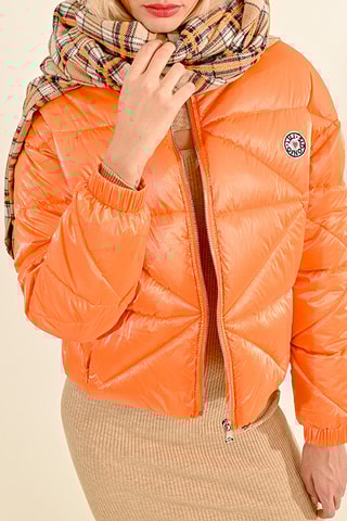 Gewatteerde Jas - Oranje - Lili Sidonio
