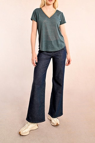 Camiseta - Azul petróleo - Molly Bracken