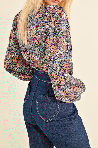 Blouse - Zwart - Lili Sidonio