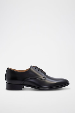 Derbies em couro nappa - Preto