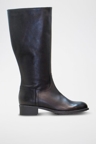 Botas em couro - Preto