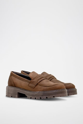 Mocassins - Castanho-claro