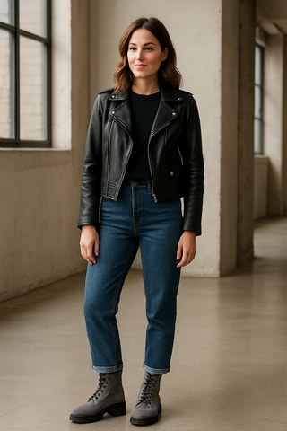 Botins de nobuck - Cinzento-escuro