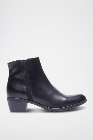 Botins em couro - Preto