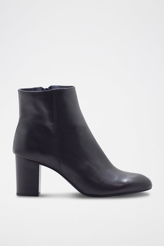 Botins em couro - Preto