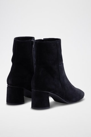 Botins de nobuck - Preto