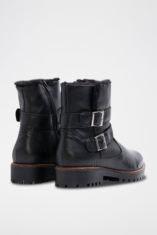 Botins forrados - Preto
