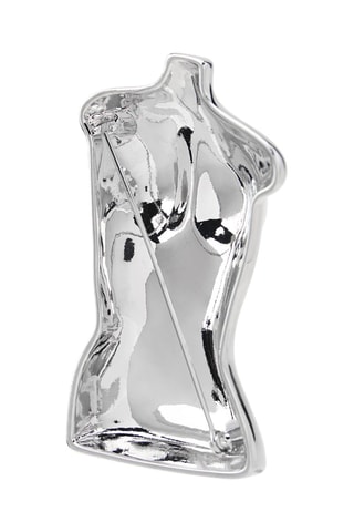 Broche - Zilverkleurig 