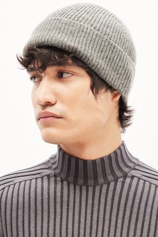 Wollen Muts - Grijs