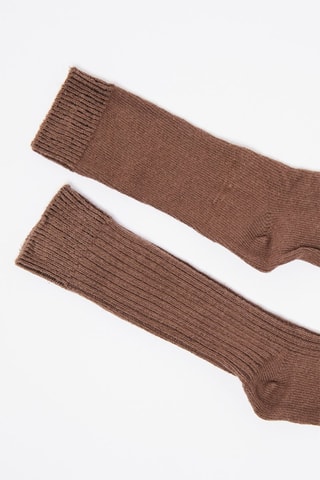 3 paires de chaussettes - Marron