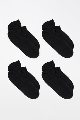 4 paires de socquettes - Noir