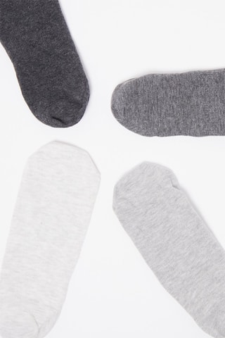 4 paires de socquettes - Gris