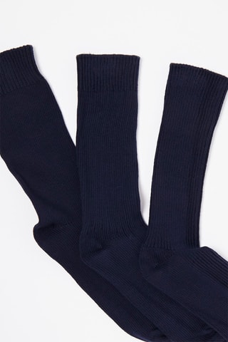 3 paires de chaussettes - Bleu marine