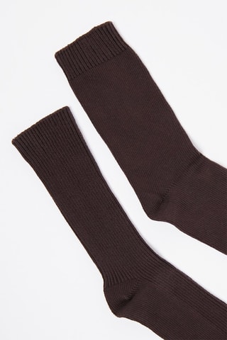 3 paires de chaussettes - Marron