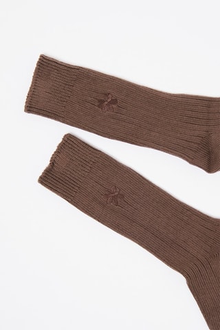 Chaussettes - Marron