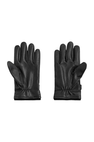 Geitenleren Handschoenen - Zwart