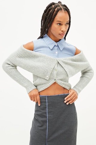 Trui - Grijs en Hemelsblauw