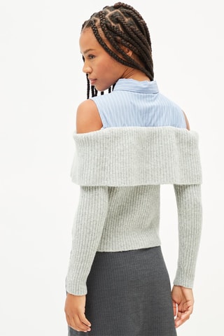 Trui - Grijs en Hemelsblauw