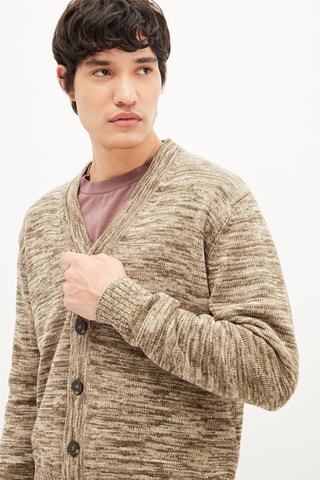 Vest - Gemêleerd Beige